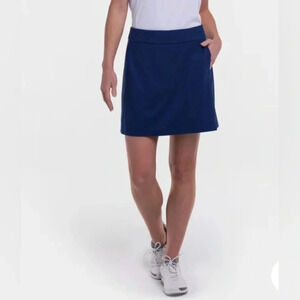 ❤️Epny Golf NWT KNIT SKORT W/ BACK MESH PLEAT DETAIL Inky size X-small
